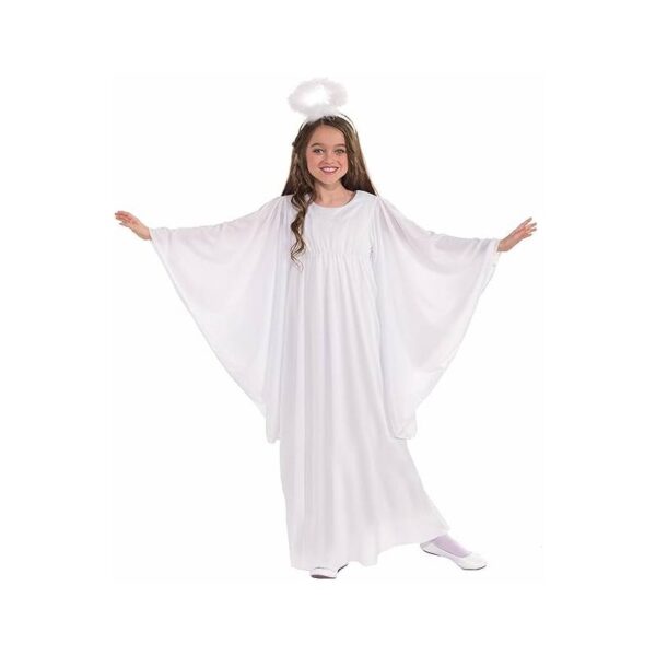 Angel costume with halo - child size