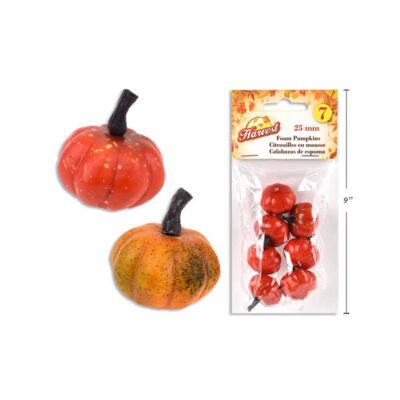 25mm Single Pumpkins