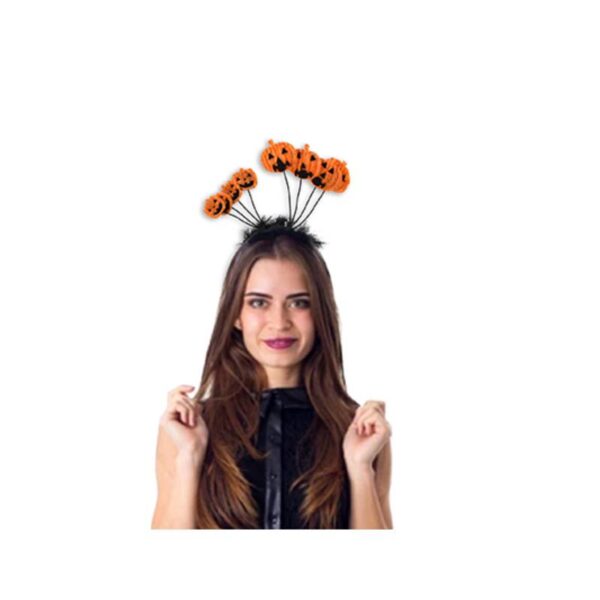 Halloween Wired Jack-O-Lanterns Headband