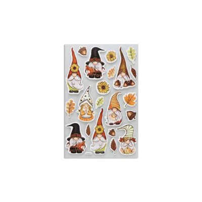 Foam Harvest Gnome Foil Stickers