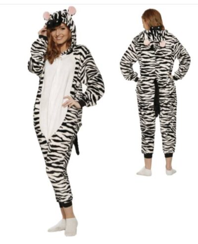 Zebra Plush Costume.