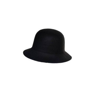 Black Felt Hip Hop Hat