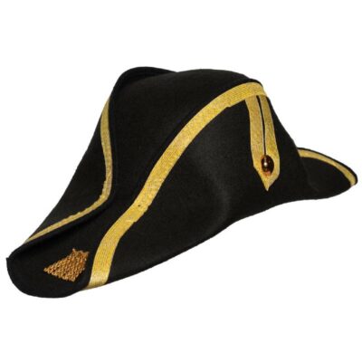 Felt Napoleon Hat w Trim