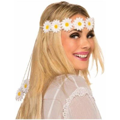 Fabric Hippie Daisy Headband