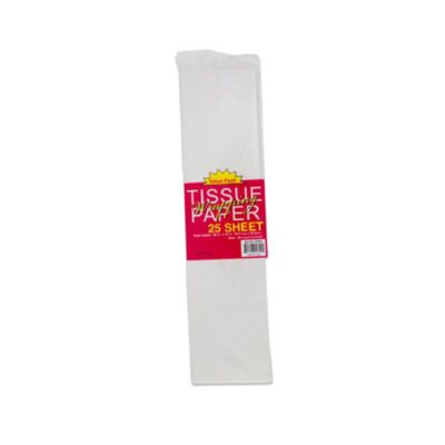 White 20 x 20 Tissue Paper