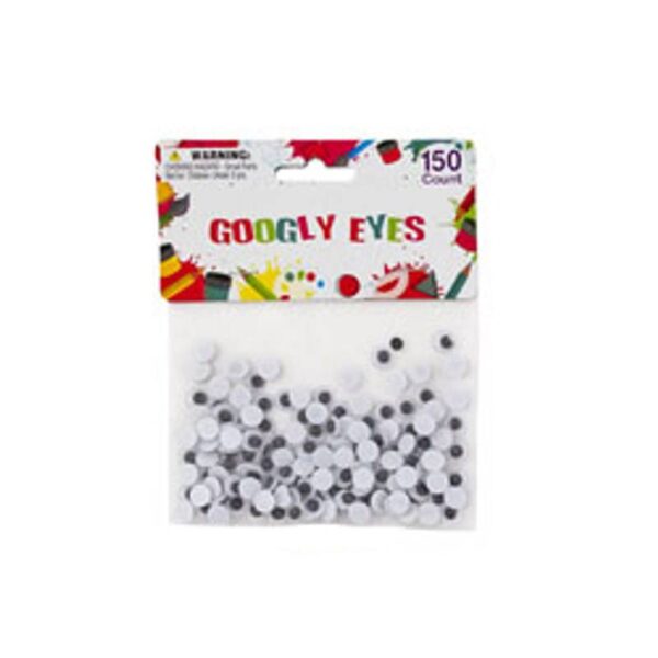 Googly Eyes Assorted Colors .25"