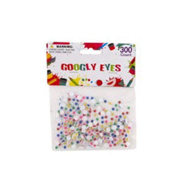 Googly Eyes Assorted Colors 3/16"