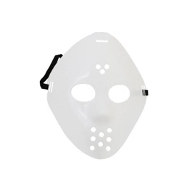 Assorted Plastic Hockey Masks- white