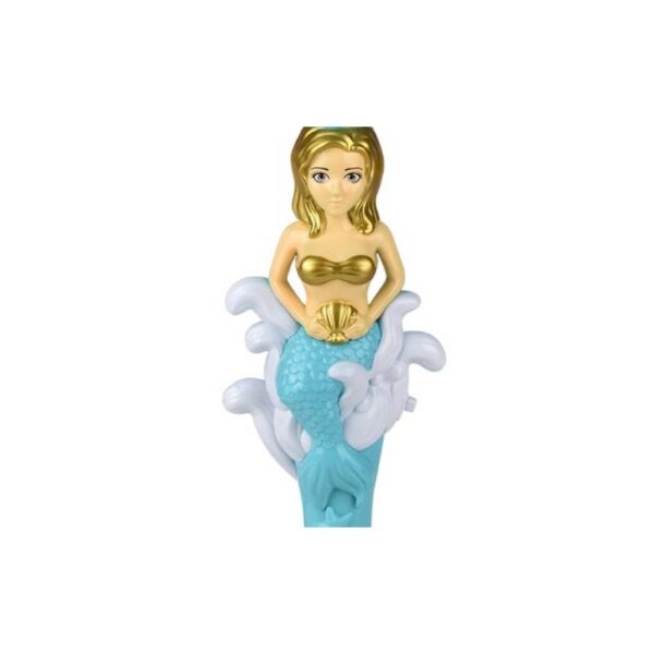 blue Light Up Mermaid Windmill Spinner w Sound