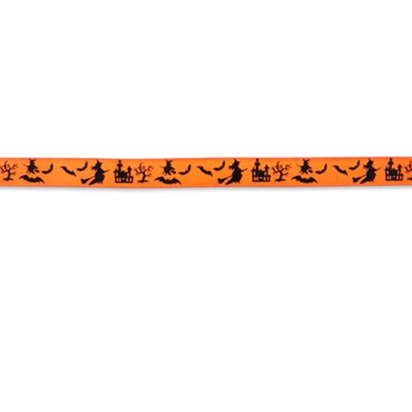 Halloween Printed Mini Ribbon Assortment- Misc Halloween figures