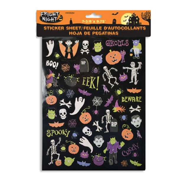 Halloween Sticker Sheet