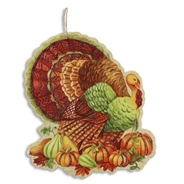 9" x 11" Harvest Thanksgiving Hanging Foam Plaque