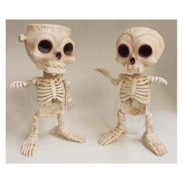 Franky Vampire & Skeleton Standing Bonez Figures