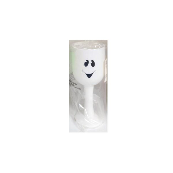 7" Plastic Friendly Monster Goblets- GHOST