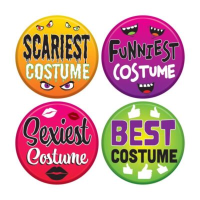 Halloween Costume Buttons