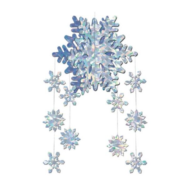 3-D Snowflake Mobile