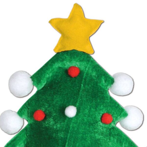 Plush Christmas Tree Hat