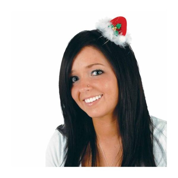 Santa Hat Hair Clip