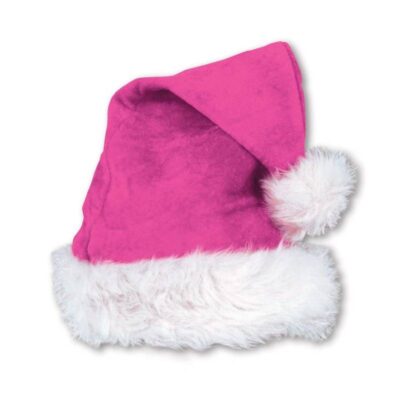 Cerise Adult Santa Hat