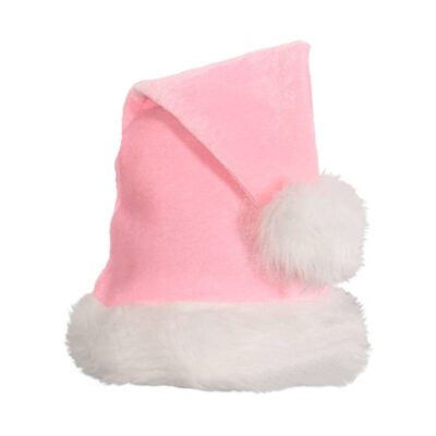 Light Pink Santa Hat