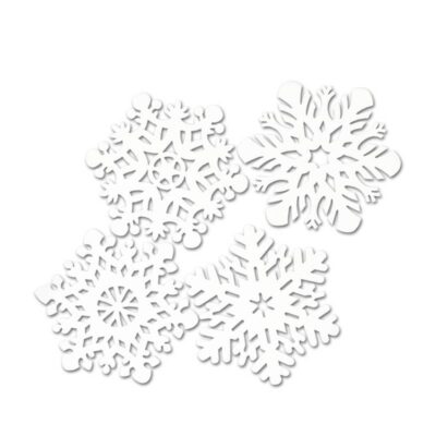 Snowflake Cutouts Asst Designs