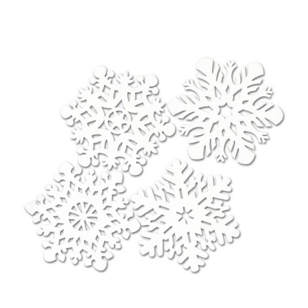 Snowflake Cutouts Asst Designs