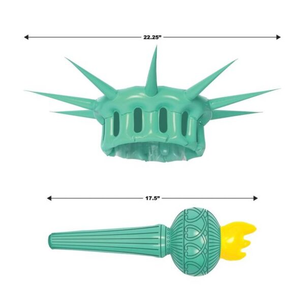 Inflatable Statue Of Liberty Wearable Set