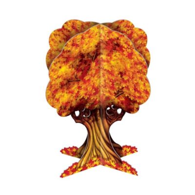 3D fall tree centerpiece