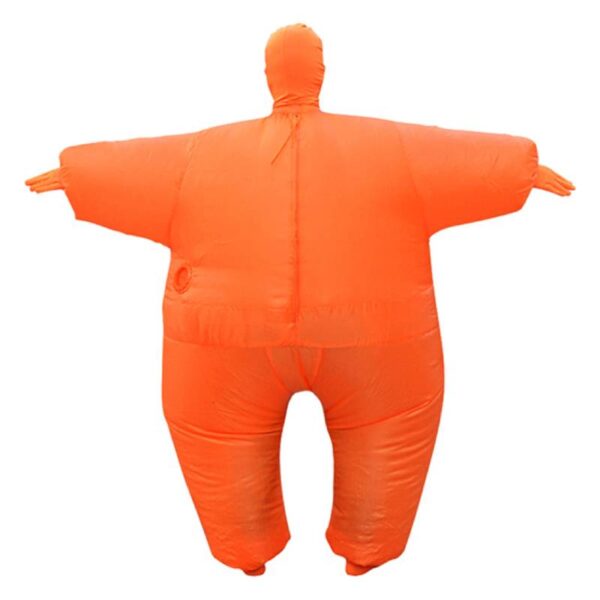 orange Inflatable Adult Bodysuit