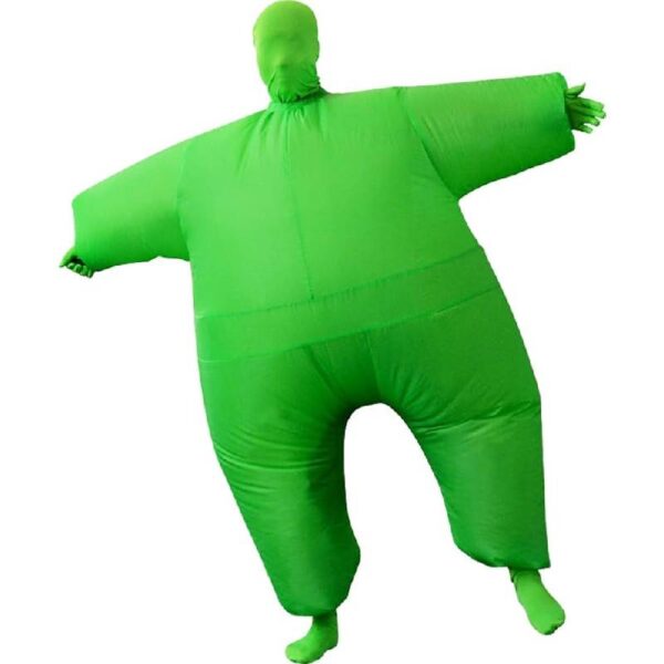 green Inflatable Adult Bodysuit