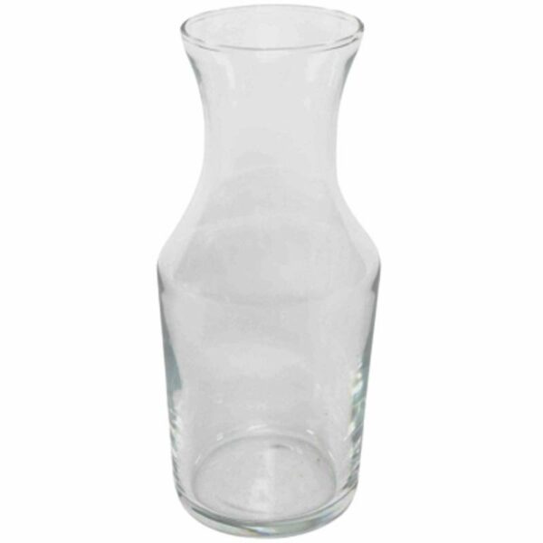 Clear Glass Floral Vase