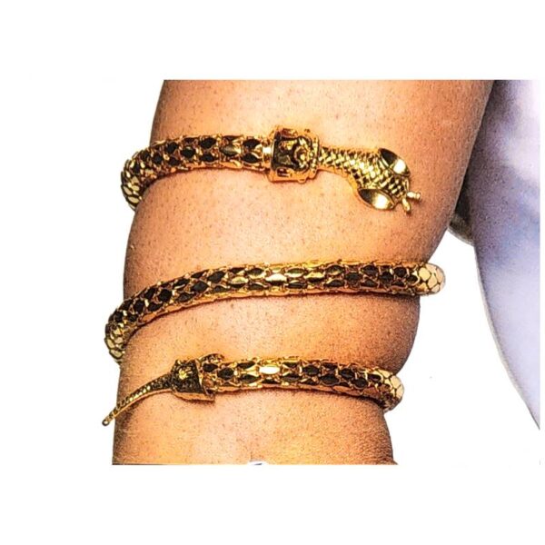 Gold Metal Snake Arm Band