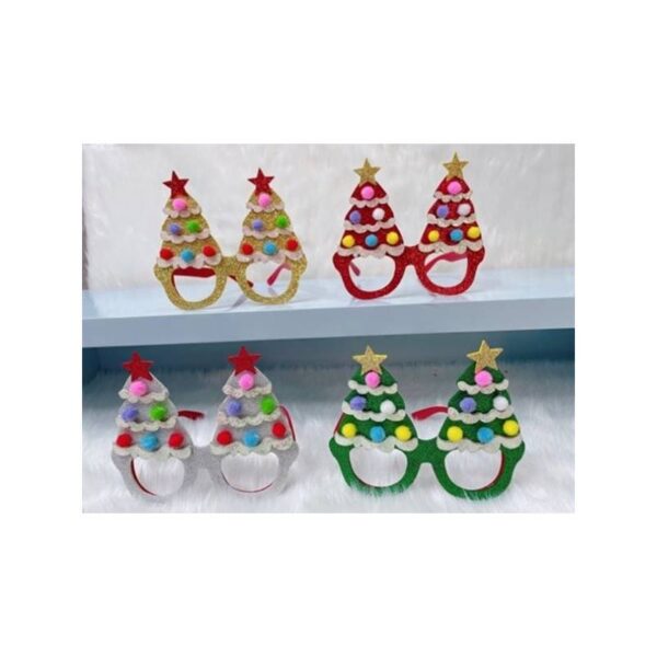 Sparkle Decorated Christmas Tree Eyeglasses