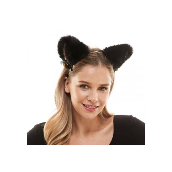 Deluxe Furry Cat Ears Headband