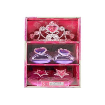 little princess tiara and shoes set