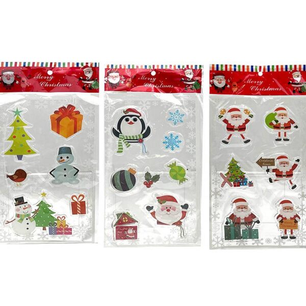 Christmas Gel Clings Set