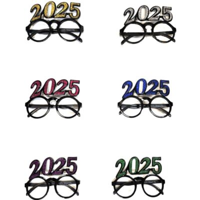 2025 glittered eyeglasses